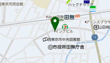 西東京創業支援・経営革新相談センターの地図画像