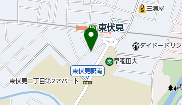 自然食糧店・美味の地図画像