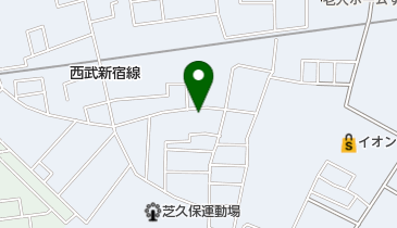 西東京市立 芝久保児童館の地図画像