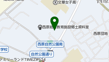 西東京市立 西原北児童館の地図画像