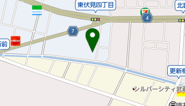 株式会社プロジェクションの地図画像