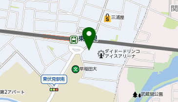 ダイドードリンコアイスアリーナの地図画像