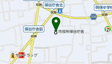 西東京市 スポーツセンターの地図画像