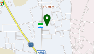 有限会社浜中フローリストの地図画像