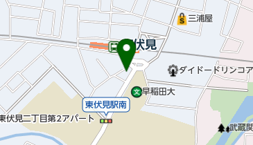 うえだ整骨院の地図画像