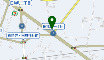 東光電子株式会社の地図画像