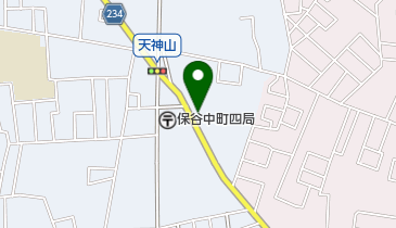 酒井獣医科の地図画像