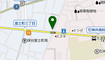 保谷部品の地図画像