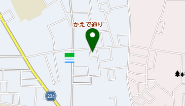 増田鍼療所の地図画像