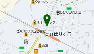 有限会社エクレールひばりの地図画像