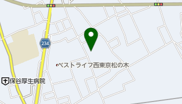 福島小児科医院の地図画像