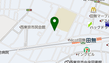 株式会社藤和ハウス仲介事業部賃貸事業課田無店の地図画像