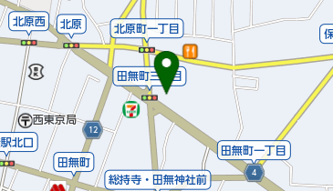 住友生命保険相互会社 武蔵野支社 田無支部の地図画像