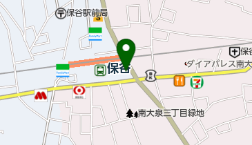 保谷薬局の地図画像