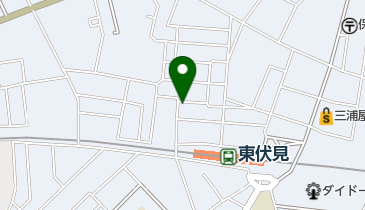 バーバー富士の地図画像