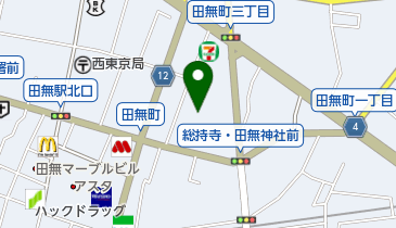 松葉軒の地図画像