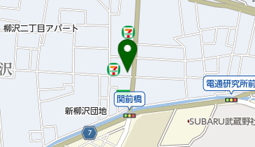 理容アラキの地図画像