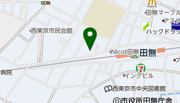 白河旅館の地図画像