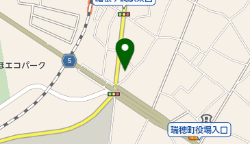 高水牛乳店の地図画像