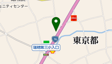 アカサカレーシングサービスの地図画像