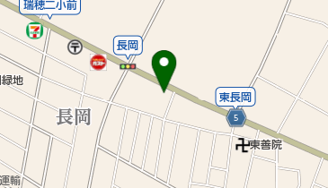 ナガオカ理容の地図画像
