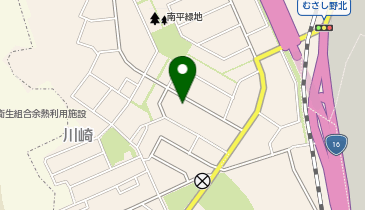 ヘアーショップ布田の地図画像