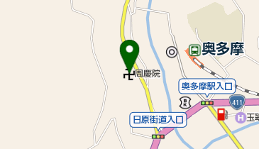 周慶院の地図画像