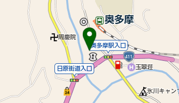 一松肉店の地図画像