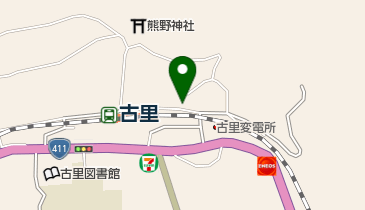 富士美容室の地図画像