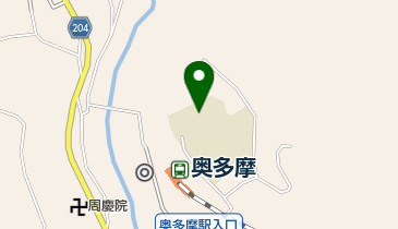 氷川学童保育会の地図画像