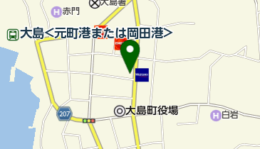 安達花店の地図画像