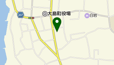 大島館の地図画像