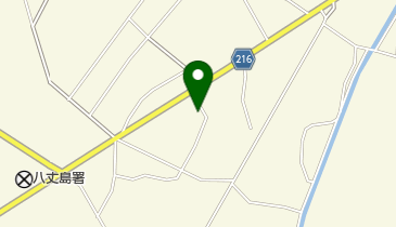 黒潮八丈島の地図画像