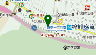 串揚げしゃかりきの地図画像
