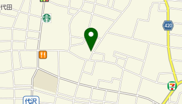 宗教法人北澤八幡神社の地図画像