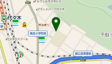 代々木・田園調布ピノキオルームの地図画像
