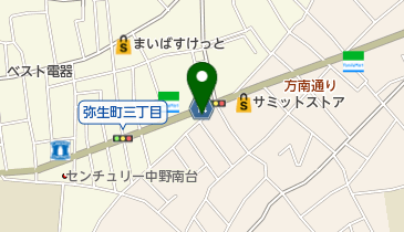 21動物病院方南通り院の地図画像