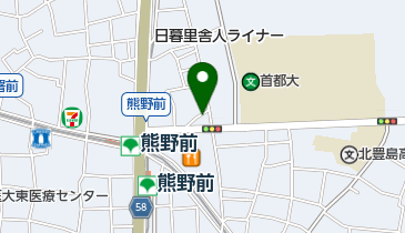 モデルトラン・ブルーの地図画像