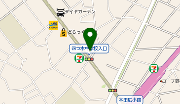 ベル薬局の地図画像