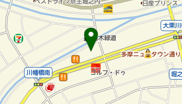 アースサポート多摩の地図画像