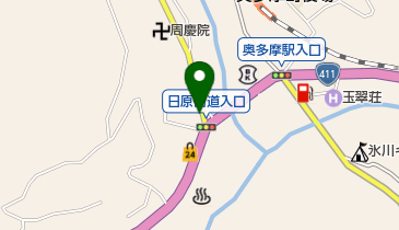 滝口理容所の地図画像