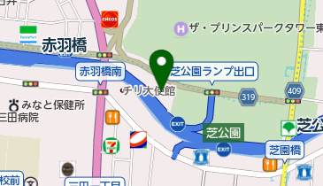 妙定院の地図画像