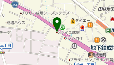 ロボット科学教育クレファス成増校の地図画像
