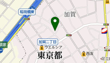 有限会社インテリア柿沢の地図画像