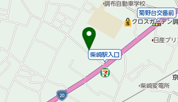 つつじヶ丘キリスト教会の地図画像