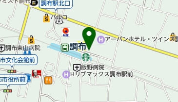DESIRE調布北口店の地図画像