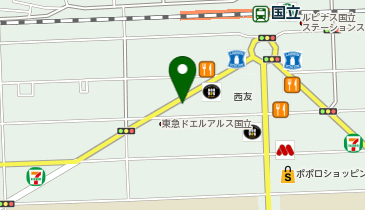 キュア整体院の地図画像