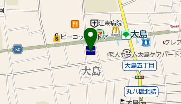 ニチイケアセンター大島の地図画像