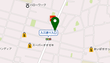 グランツージャパンの地図画像