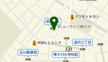 M&rsquo;sヘアーの地図画像